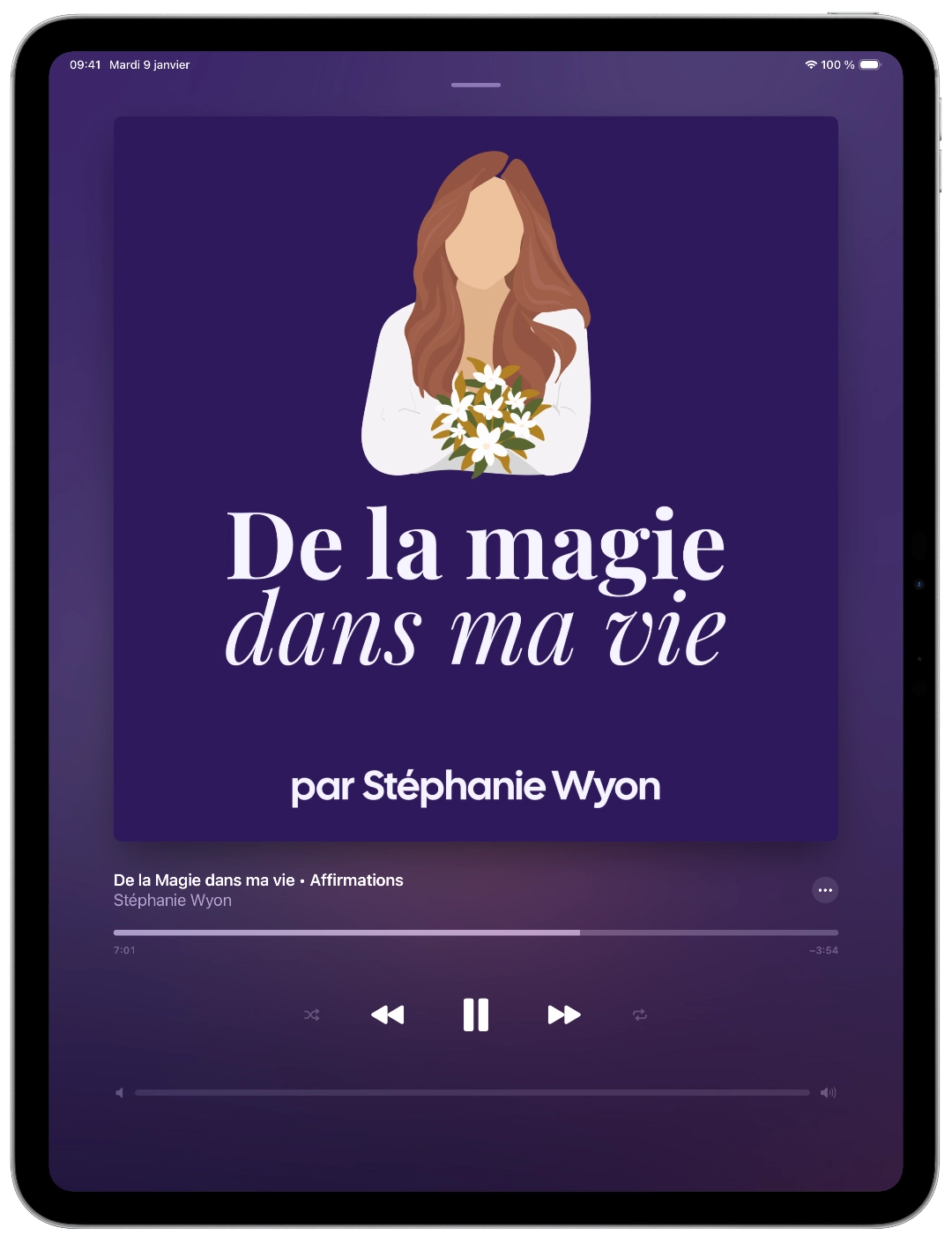 De la magie dans ma vie — visuel portrait