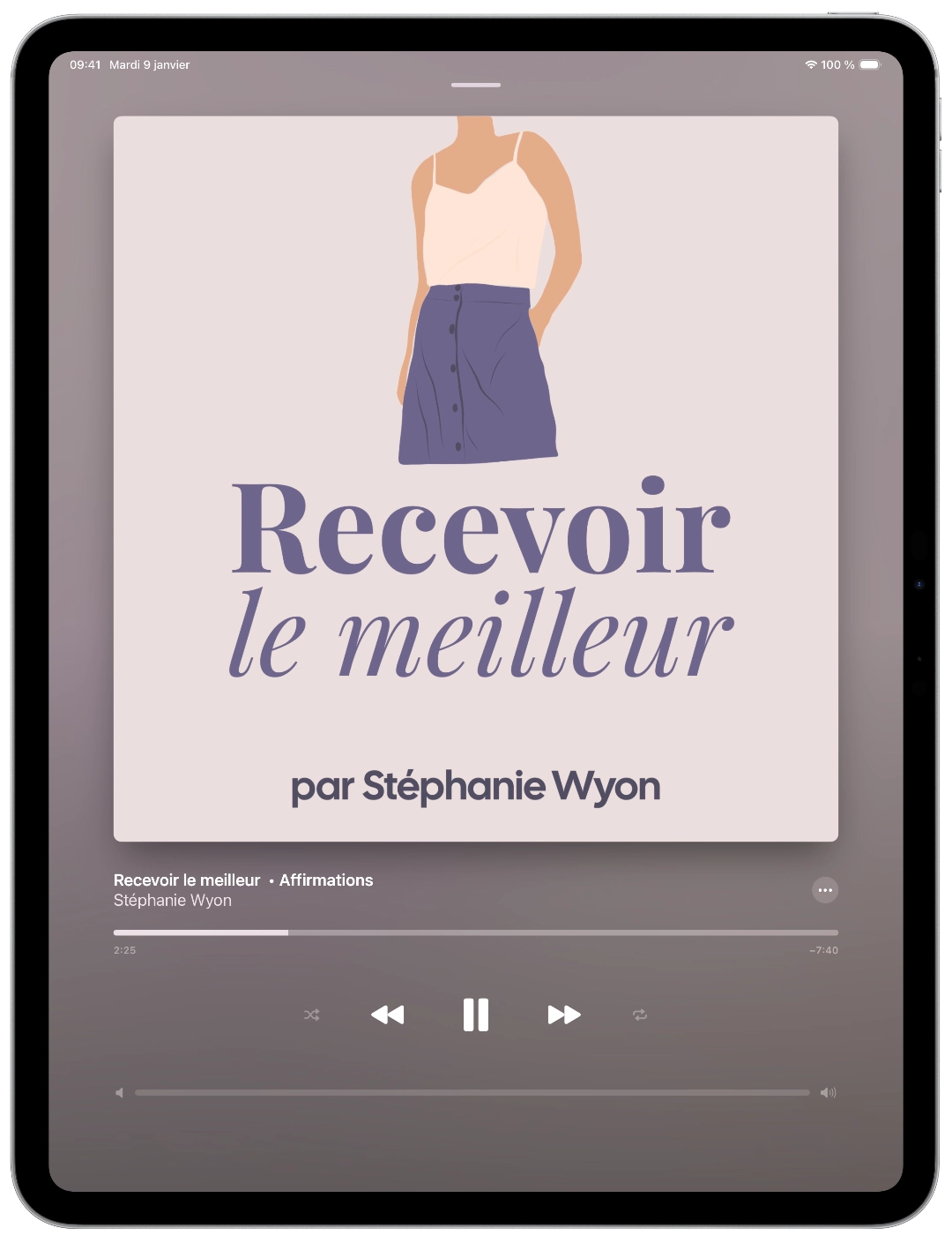 Recevoir le meilleur — visuel portrait